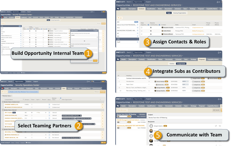 Capture Feature Team Management