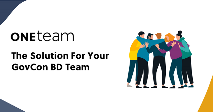 the solution for your GovCon BD Team