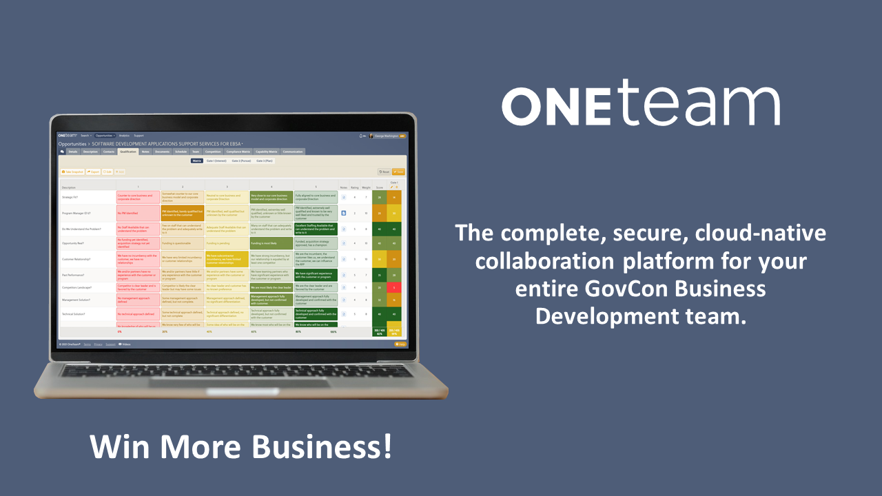 OneTeam Capture Features